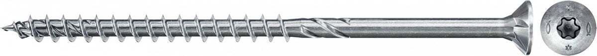 Fischer Spanplattenschraube PowerFast II 3,5x35 TX Senkkopf Teilgewinde blau verzinkt (200)