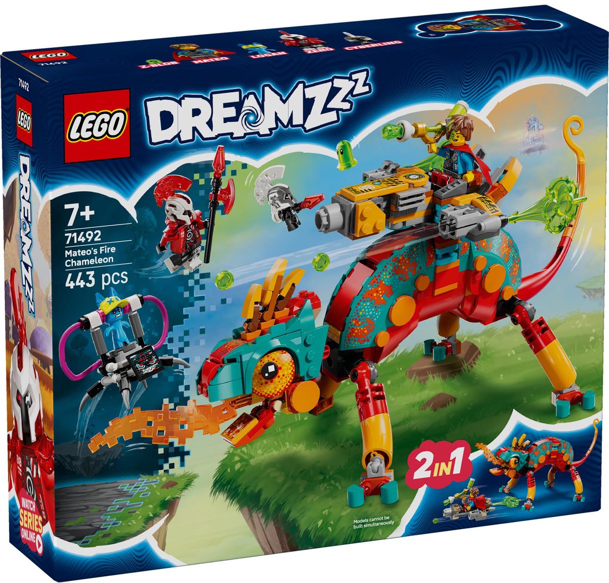 Lego Dreamzzz 71492 Mateos Feuerchamäleon