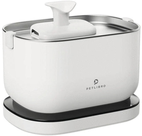 Petlibro dockstream - automatischer Trinkbrunnen - 2,5l - weiß - kabellos - inkl. Filtersystem