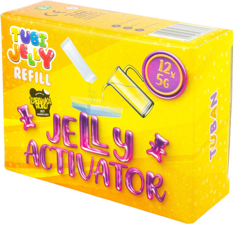 Tuban Lernspielzeug-Aktivator für Tubi Jelly 12 x 5 g mehrfarbig.
