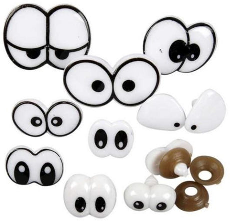 Kreativunternehmen https: www.cchobby.nl Funny-eyes-size-2-3-cm-9-div-1-doos