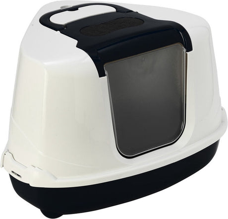 Moderne Katzentoilette mit Klappecke 557x45