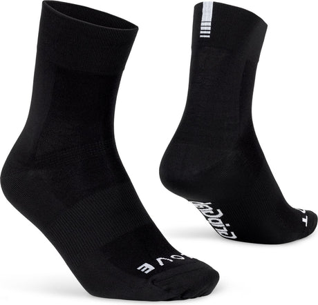 Gripgrab - lightweight sl performance zomer fietssokken 1 paar coolmax wielersport sokken regular cut - zwart - unisex