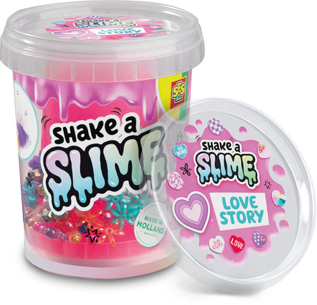 Ses Creative Shake a Slime – Liebesgeschichte – Schleim – glutenfrei – leicht zu waschen – für Kinder ab 5 Jahren – 200 g