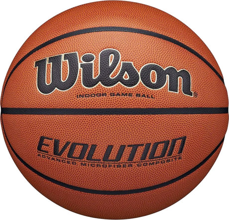 Wilson Evolution Basketball Größe 7 – Indoor-Matchball