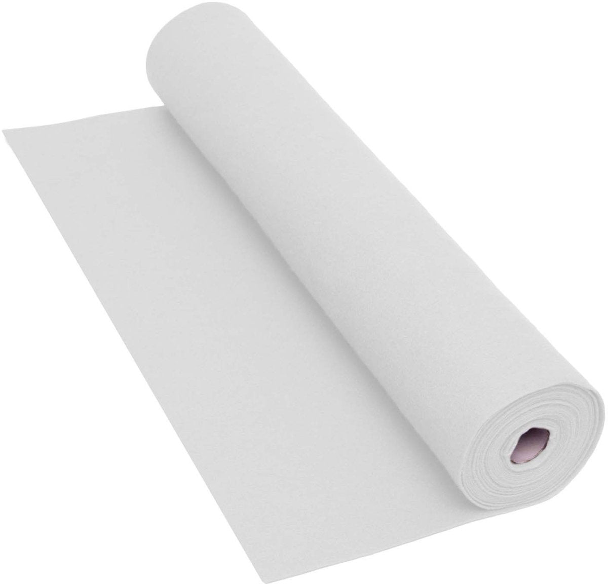 Colorationen – weiße Filzrolle – 160 g/m², 5 m x 45 cm