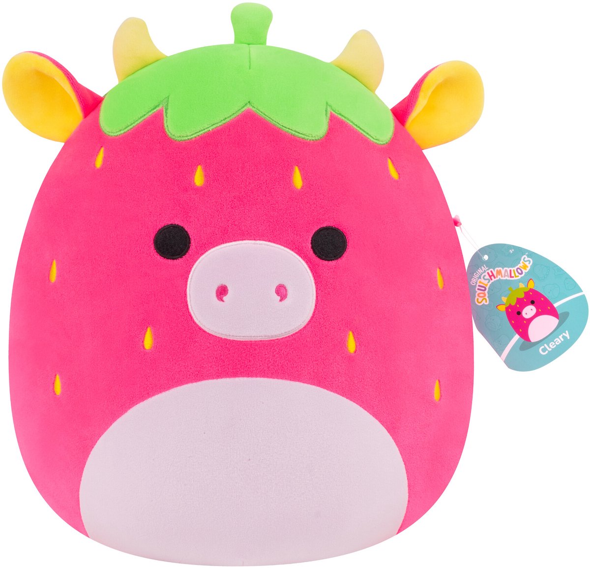 Jazwares Squishmallows Kuscheltier Plüsch – klare Kuh – 30 cm