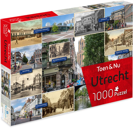 Tucker's fun factory toen nu puzzel - utrecht (door fotograaf robert mulder) - 1000 stukjes - legpuzzels