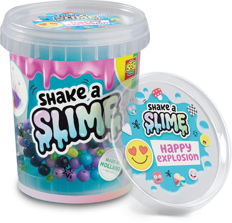 Ses creative shake a slime - happy explosion - slijm - glutenvrij - goed uitwasbaar - voor kinderen vanaf 5 jaar - 200g