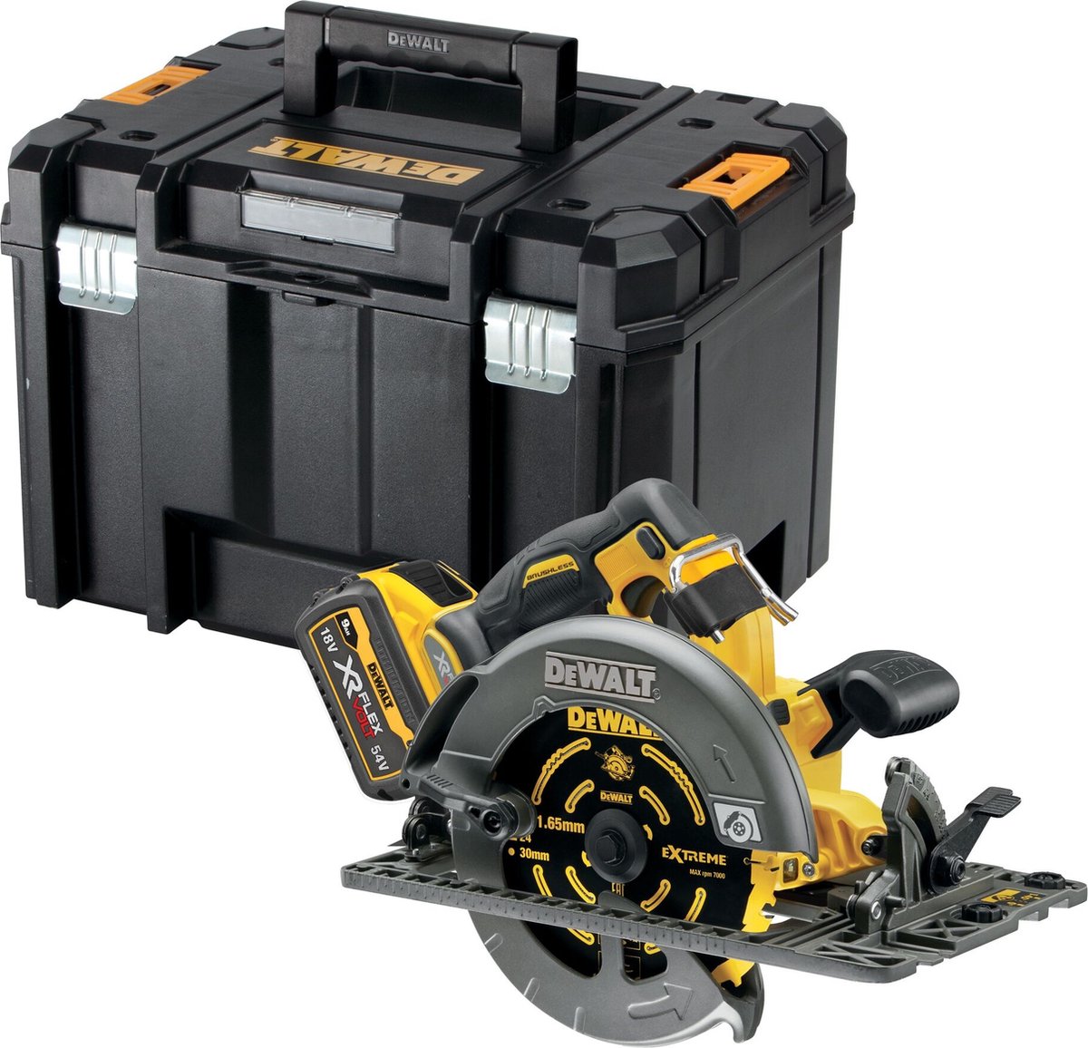 Dewalt dcs579nt | Akku-Kreissäge | xr flexvolt | 54 Volt | 190mm | Körper | ohne Akkus und Ladegeräte – dcs579nt-xj