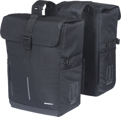 Basil Bag Move Double schwarz | 30l