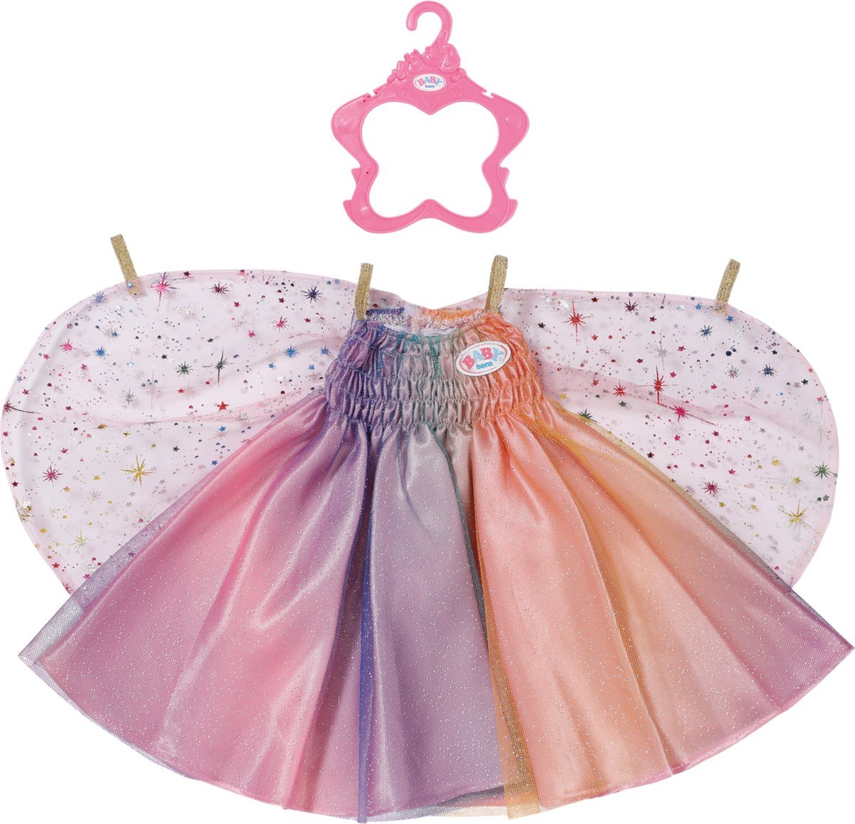 Baby born Regenbogenkleid 43cm