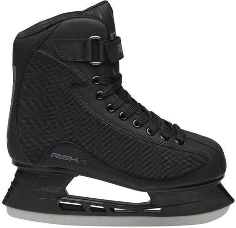 Roces – RSK 2 – Eishockey-Schlittschuhe – Schlittschuhe Herren – Schwarz – stabile Konstruktion aus Edelstahl und Eisen – Größe EU 39