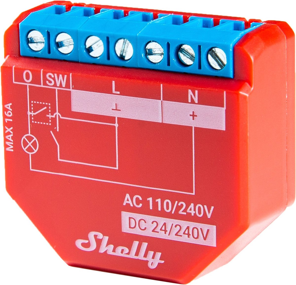 Shelly plus 1pm Schalt-Messaktor Bluetooth, WLAN
