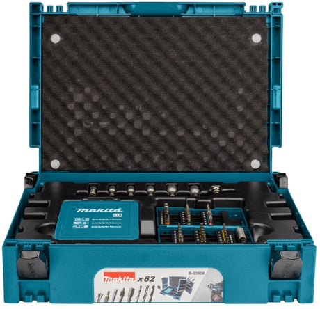 Makita b-53908 boor- en schroefbitset 62-delig in mbox