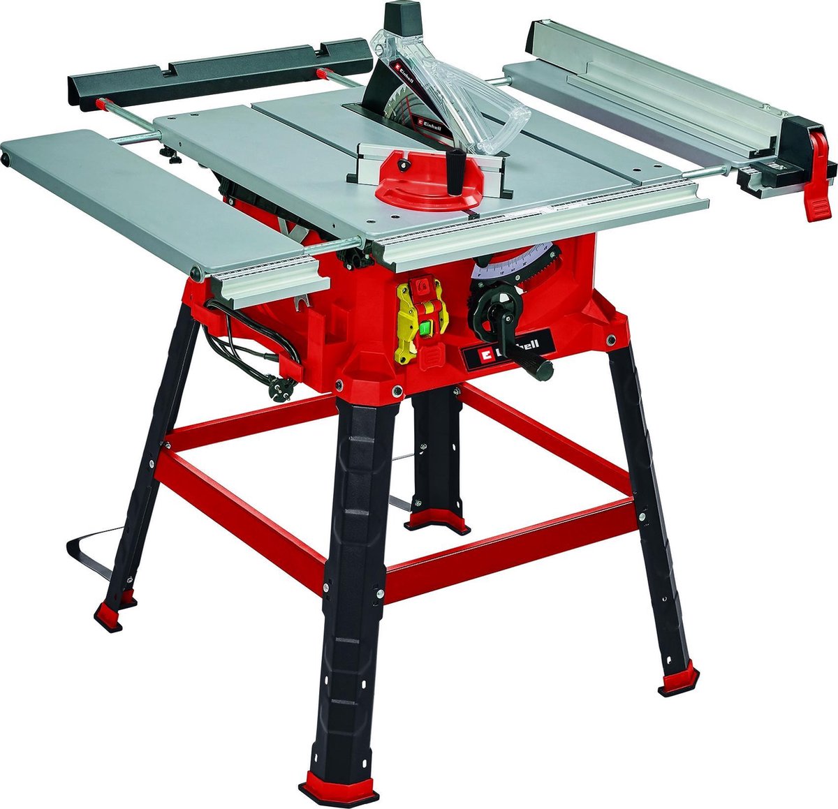Einhell Elektro-Sägetisch TC-TS 2225 h - 2200 W - ø254 mm - Sägeblatt 45° 1-seitig neigbar - inkl. Sägeblatt mit 48 Zähnen