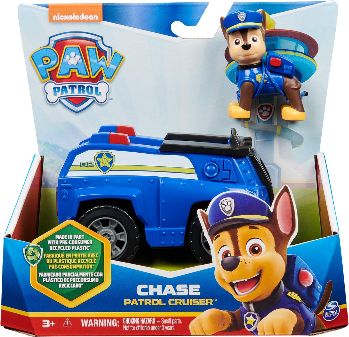 Spinmaster Paw Patrol Basisfahrzeug-Verfolgungsjagd | 2 Stk