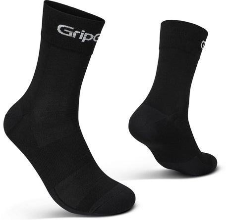 Gripgrab – Ride Regular Cut Sommer-Radsocken 1 Paar Radsport-Coolmax-Socken – Unisex – Schwarz