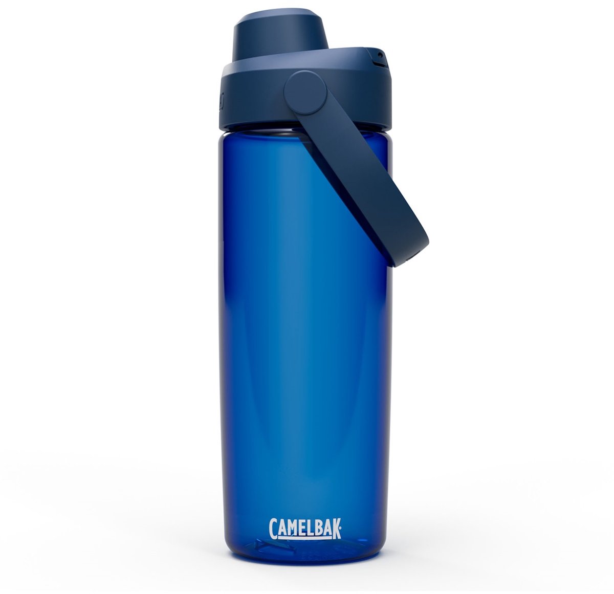 Camelbak Thrive Chug Trinkflasche – 600 ml – Wasserflasche mit Schraubverschluss – Blau