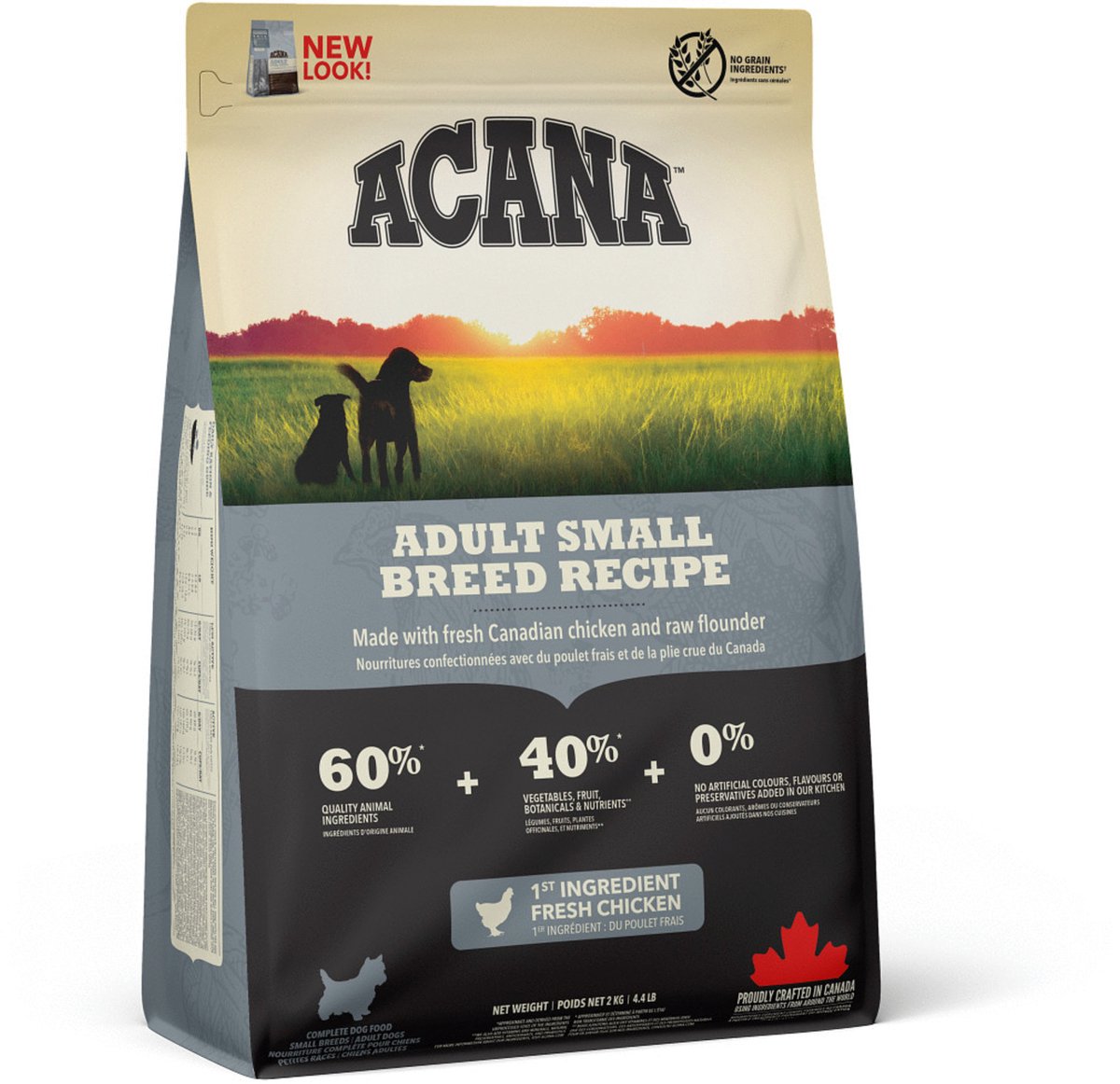 Acana Hund Erwachsener klein weit breit