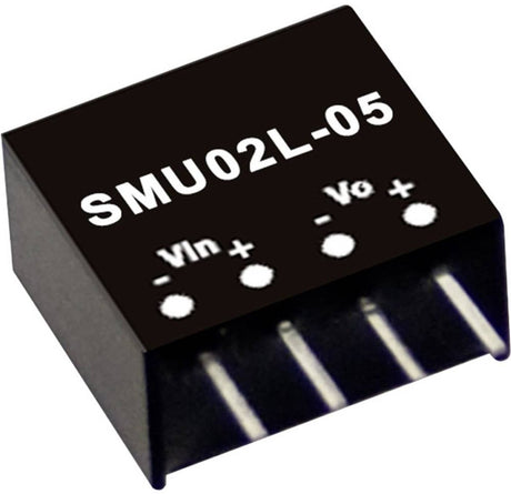 MW Mean Well SMU02M-15 DC-DC-Wandlermodul 133 mA 2 W Anzahl der Ausgänge: 1 x Inhalt 1 Stück