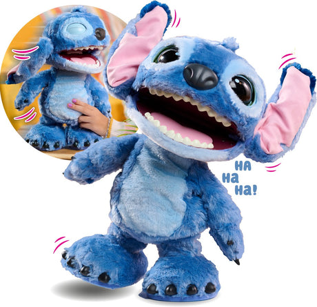 Spielen Sie einfach das ultimative interaktive Kuscheltier von Stitch