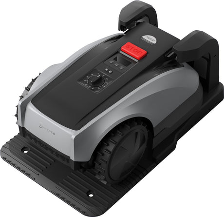 Ecovacs goat o600 rtk – Roboter-Rasenmäher – RTK-Navigation – Roboter-Rasenmäher ohne Begrenzungskabel – 600 m² – RTK+Vision-Navigation – Roboter-Rasenmäher – KI-Hindernisvermeidung – Steuerung per App – geht durch enge Räume von 0,7 m