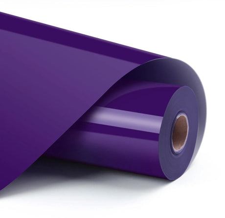 Loklik heat transfer vinyl basic - purple - 30.5 x 180 cm