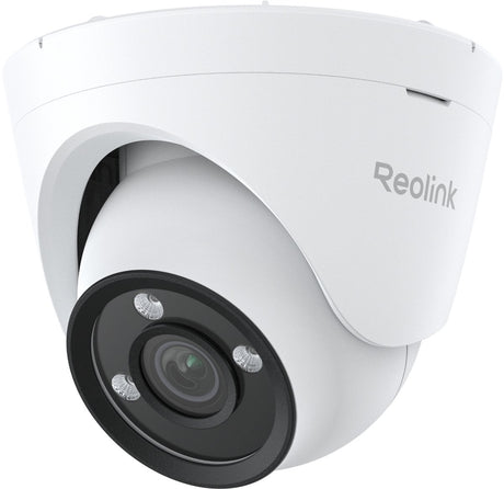 Reolink ColorX Poe Dome-Kamera, 4K UHD, True-Color-Nachtsicht, F1.0 Super-Blende, 1 1,8-Zoll-Bildsensor, HDR-Technologie, Personen-Fahrzeug-Tier-Erkennung, Spotlight-Sirenen-Alarm