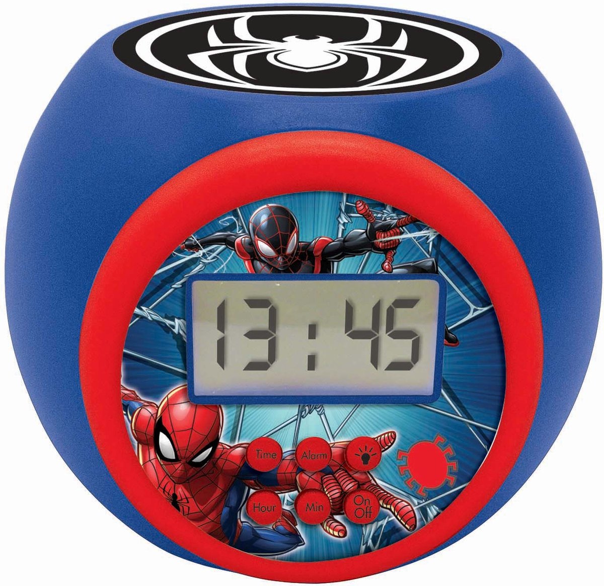 Lexibook Spider Man Projektor-Wecker mit Timer