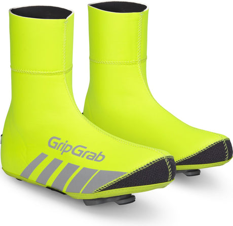 Gripgrab – Racing Thermo Hi-Vis wasserdichte Winter-Radüberschuhe – gelbe Hi-Vis – Unisex – Größe XXXL