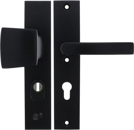 Starx duwergarnituur lang pc72 skg3 kerntrekbeveiliging aluminium zwart