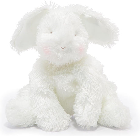 Bunnies by the Bay Blossom Floppy Bun Kuscheltier – Stofftier – gestickte Details – Kaninchen – 20 cm – weiß