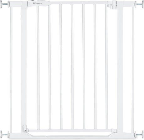 Hauck Clear Step 2 Schutzgitter – Treppenschutzgitter – weiß – 75–80 cm