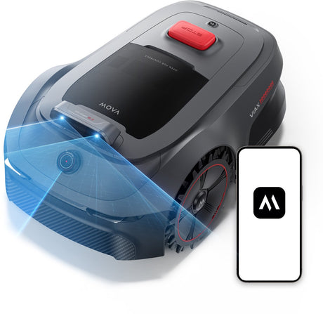 Mova Viax 500 Roboter-Rasenmäher – KI-Dual-Vision – No-Go-Zonen – RTK-frei – TrueGuard – bis zu 500 m²