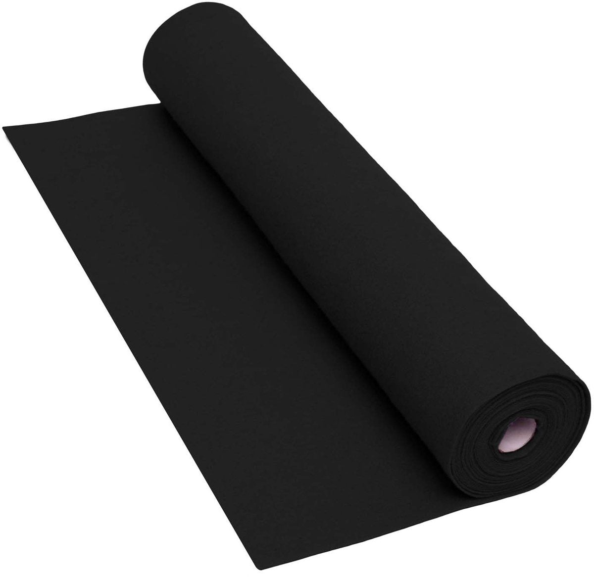 Colorationen – schwarze Filzrolle – 160 g/m², 5 m x 45 cm