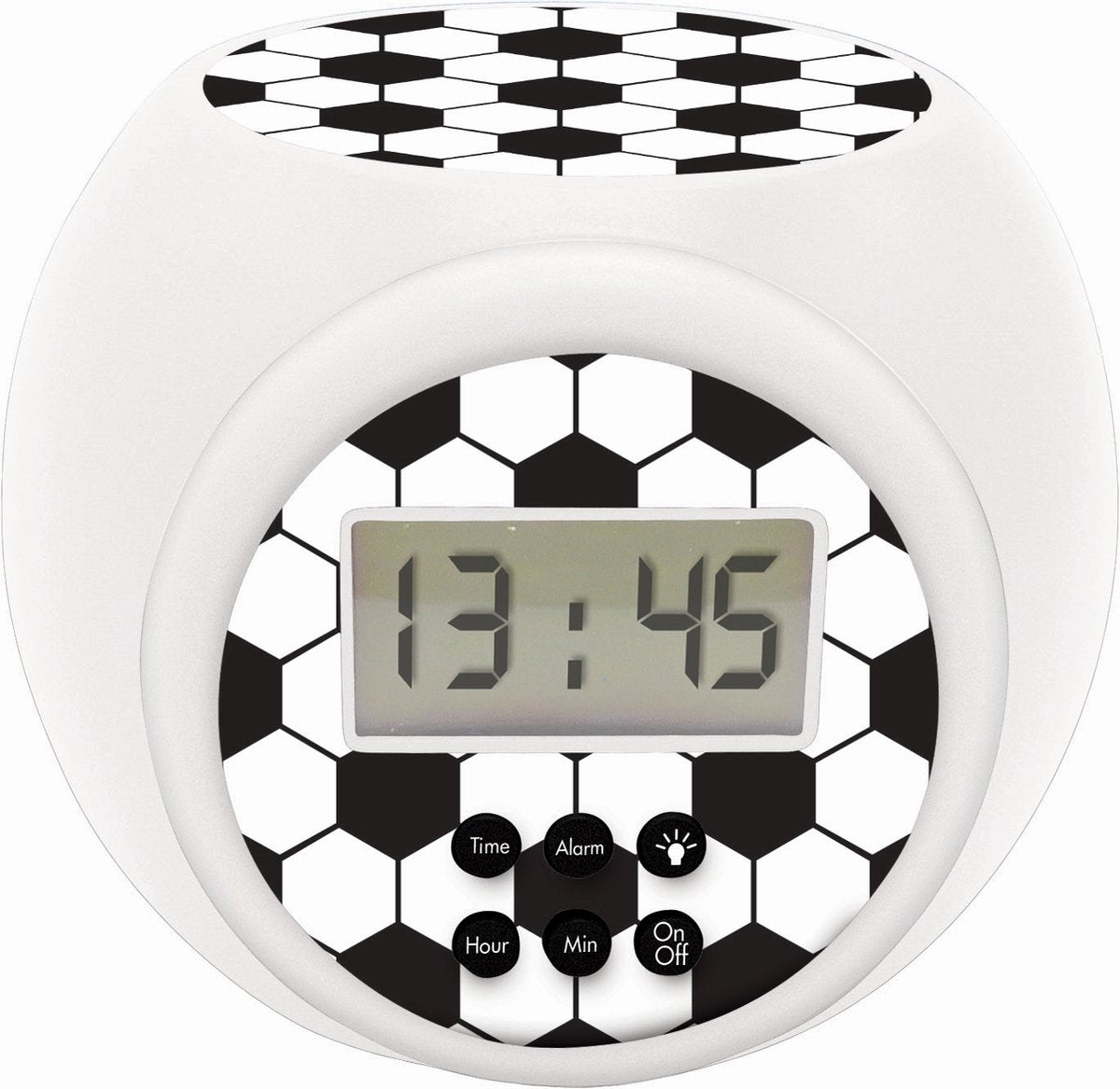 Lexibook Projektor-Wecker Fußball-Edition mit Timer