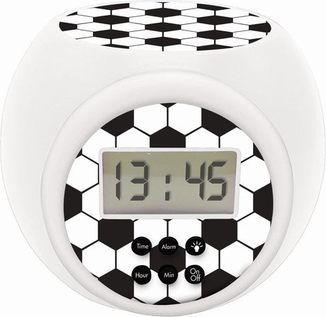 Lexibook Projektor-Wecker Fußball-Edition mit Timer