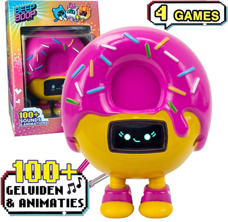 Eolo beep boop mochi – je virtuele huisdiertje met emoties, 4 games en 100+ geluiden animaties - verzorgen en spelen - interactief speelgoed
