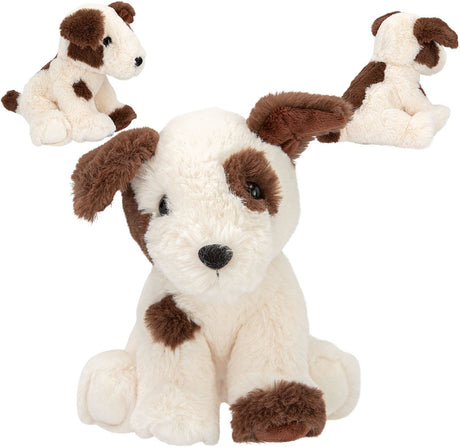 Depesche – Topmodel Kuscheltier Hund Bobby 16 cm – Fell immer Freunde