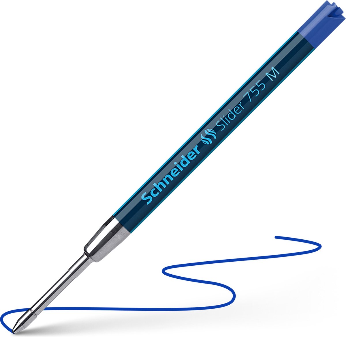Schneider Schreibgeräte Schneider Kugelschreibermine - Slider 755 Jumbo - Feder M - Blau - S-175603
