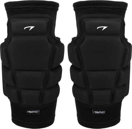 Avento kniebeschermers - indoor sport knie beschermers - zwart - maat s