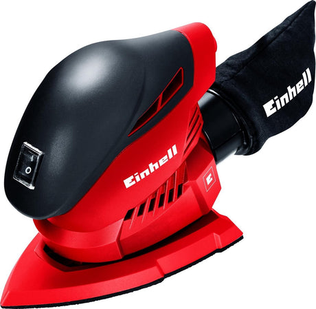 Einhell Elektro-Multischleifer Th-OS 1016 – 100 W – Schleiffläche: 150 x 150 x 100 mm – inkl. 1 Schleifblatt (K120)