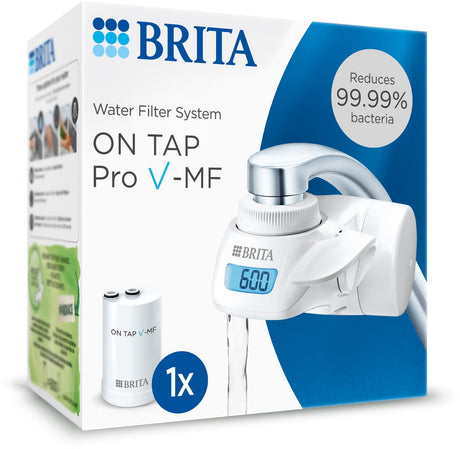 Brita On Tap V-Filter – 1 Filter (600 l) – reines Trinkwasser, reduziert Bakterien, Chlor und Blei