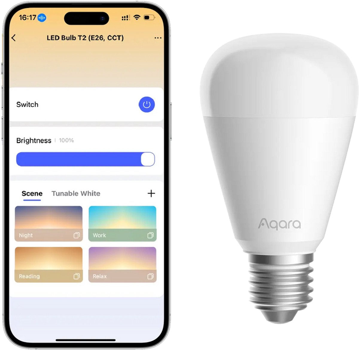 Aqara LED-Lampe T2 (CCT, E27)