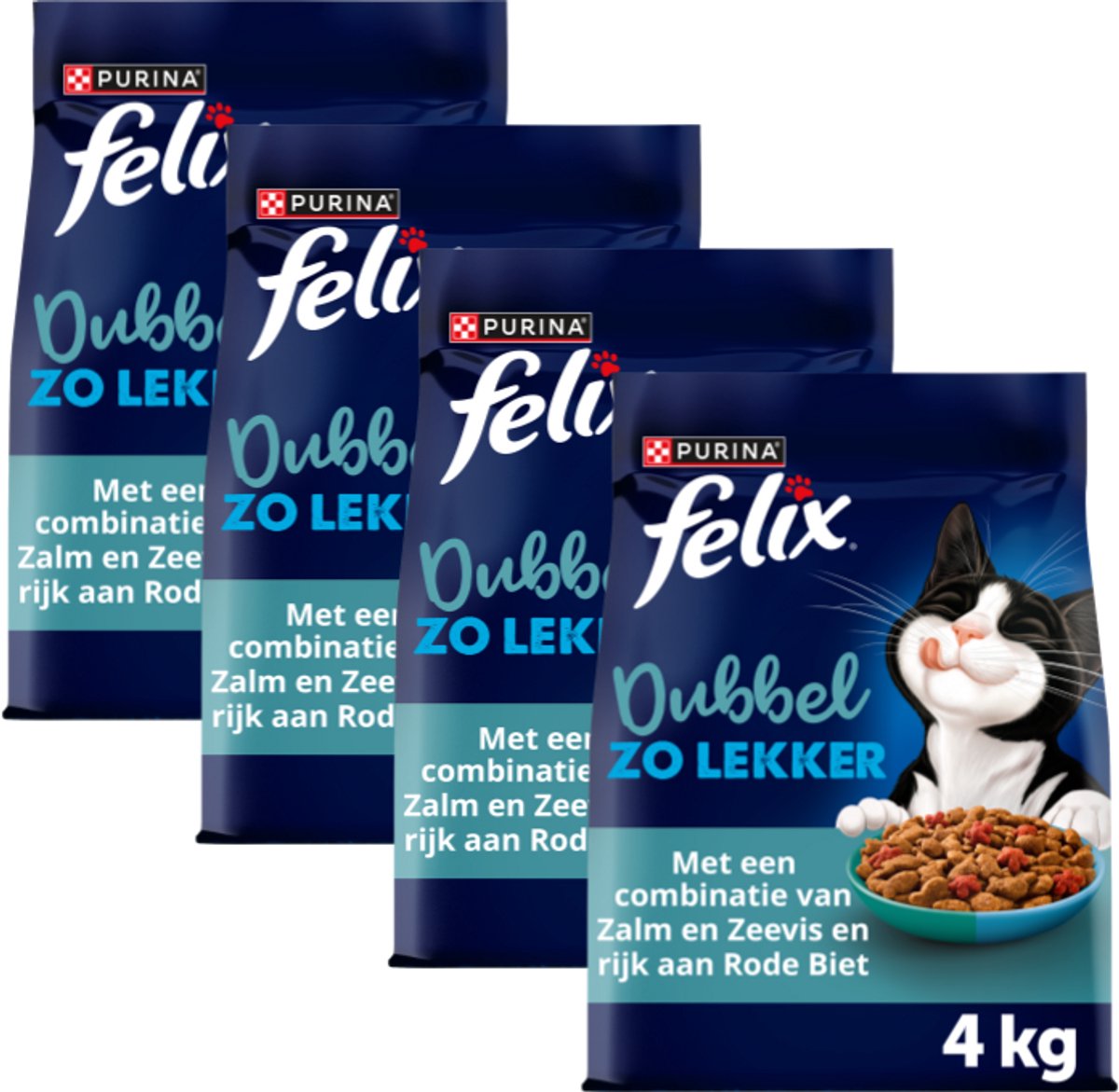 Felix doppelt so lecker - Lachs Seefisch - 4 x 4kg