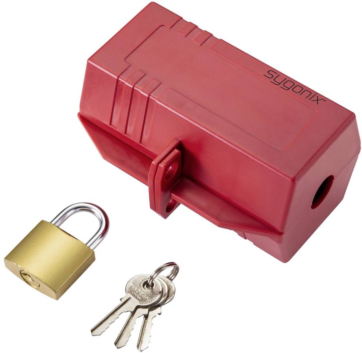 Sygonix sy-5044442 beschermdoos (l x b x h) 118 x 65 x 65 mm 1 stuk(s)
