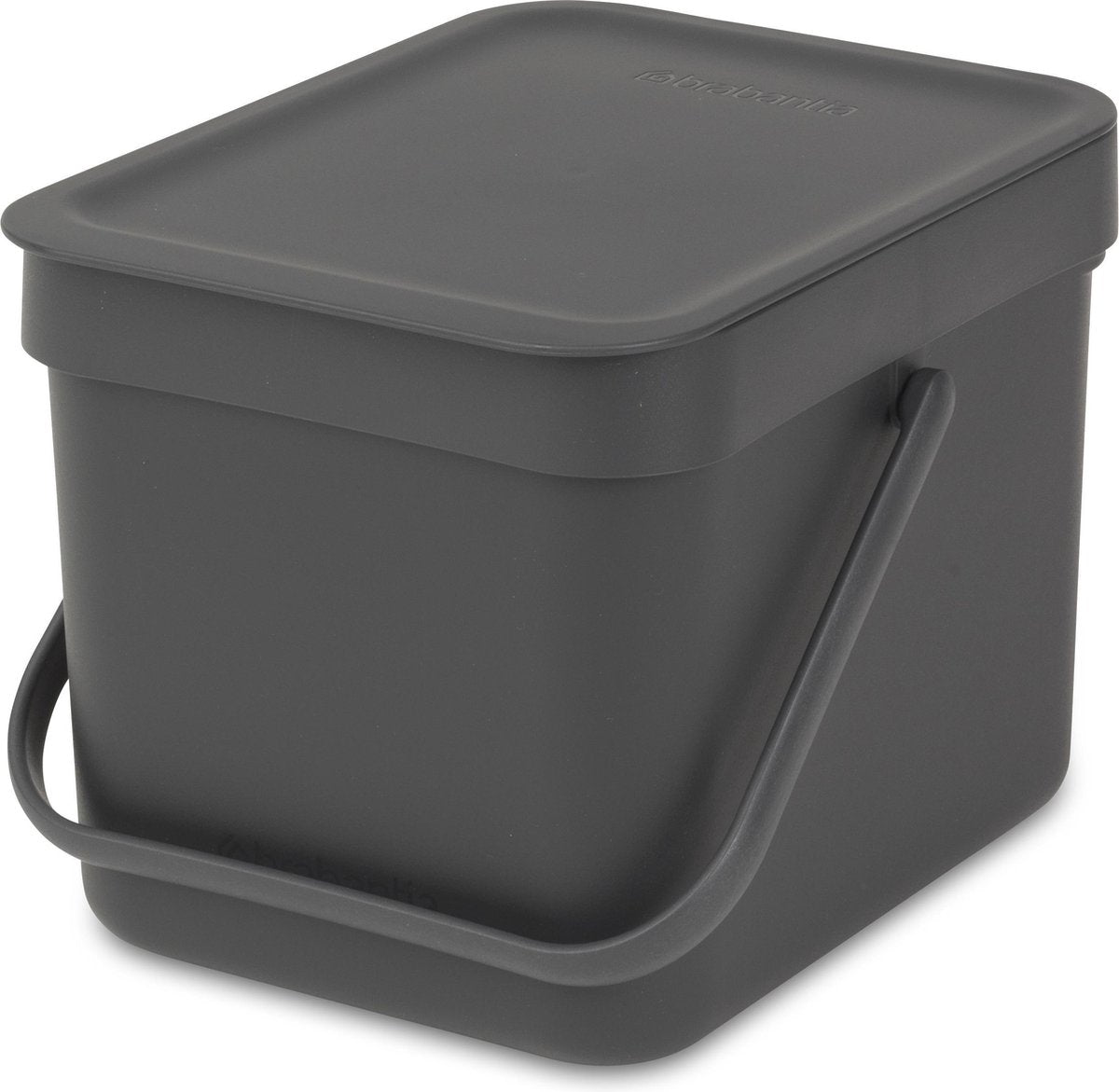 Brabantia Mülleimer Sort Go 6l grau