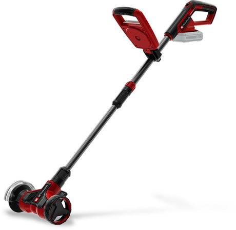 Einhell Akku-Fugenreiniger GE-CC 18 110 LI E Solo - Power X-Change - 18V Li-Ion - 1500 t min - Bürstendurchmesser: 11 cm - inkl. Stahl- und Nylonbürste - exkl. Akku und Ladegerät