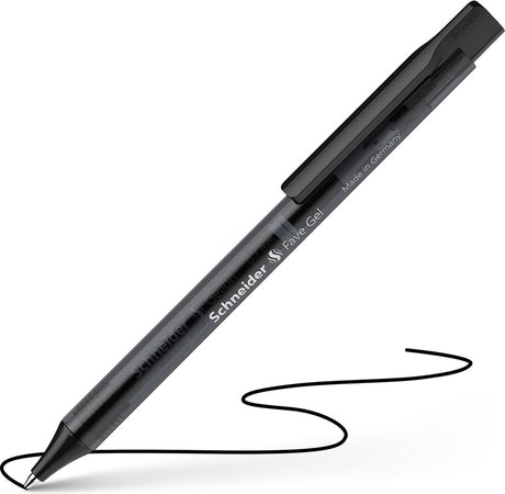 Schneider Schreibgeräte Schneider Gelstift – Fave – Schwarz – 0,4 mm – S-101101-20